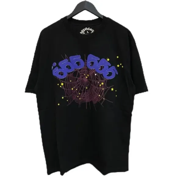 Design Spider Web Graphic Print White T-Shirt - 2