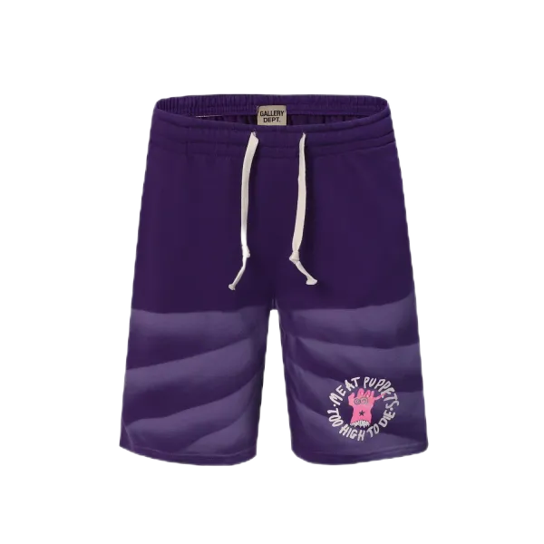 Gallery Dept Gallery Dept. Washed Black Sweatshorts Shorts - 35