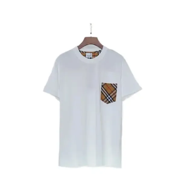 Burberry Pocket Detail T-Shirt White - 1