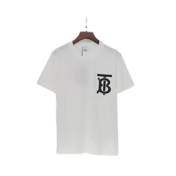 Burberry Monogram Logo White T-Shirt - 1