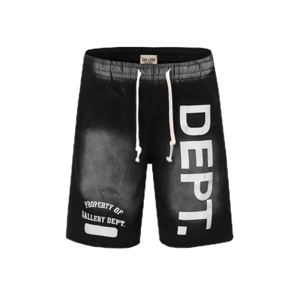 Gallery Dept Gallery Dept. Washed Black Sweatshorts Shorts - 29