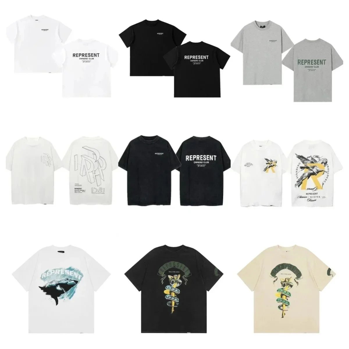 Represent Club Graphic Print T