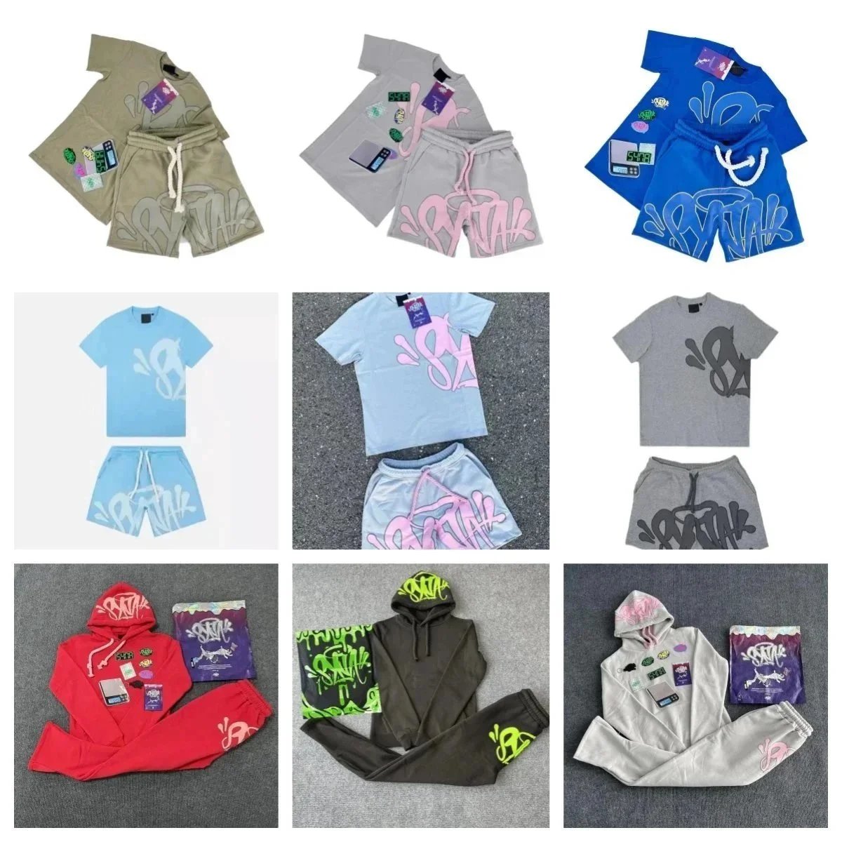 Stak Graffiti T-Shirt and Shor