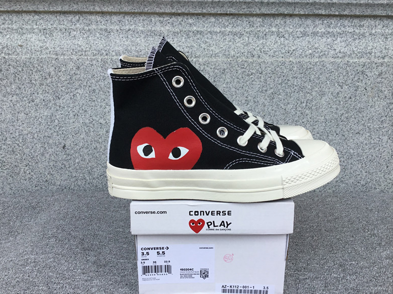 Converse Black High Top Sneake