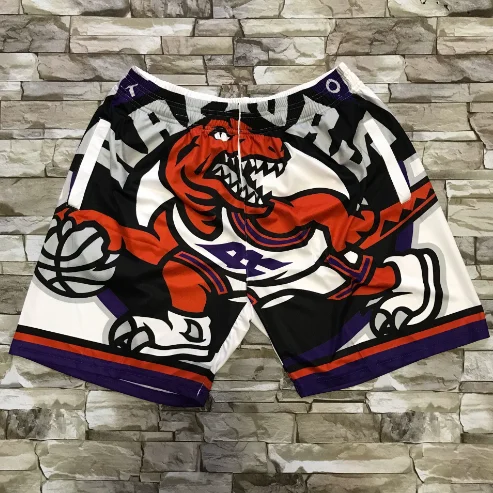 Raptors White Shorts
