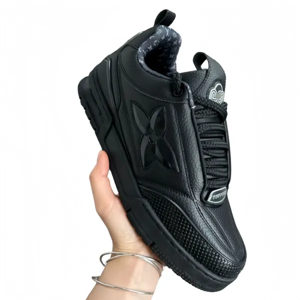 Louis Vuitton Archlight Black Monogram Sneakers - 1