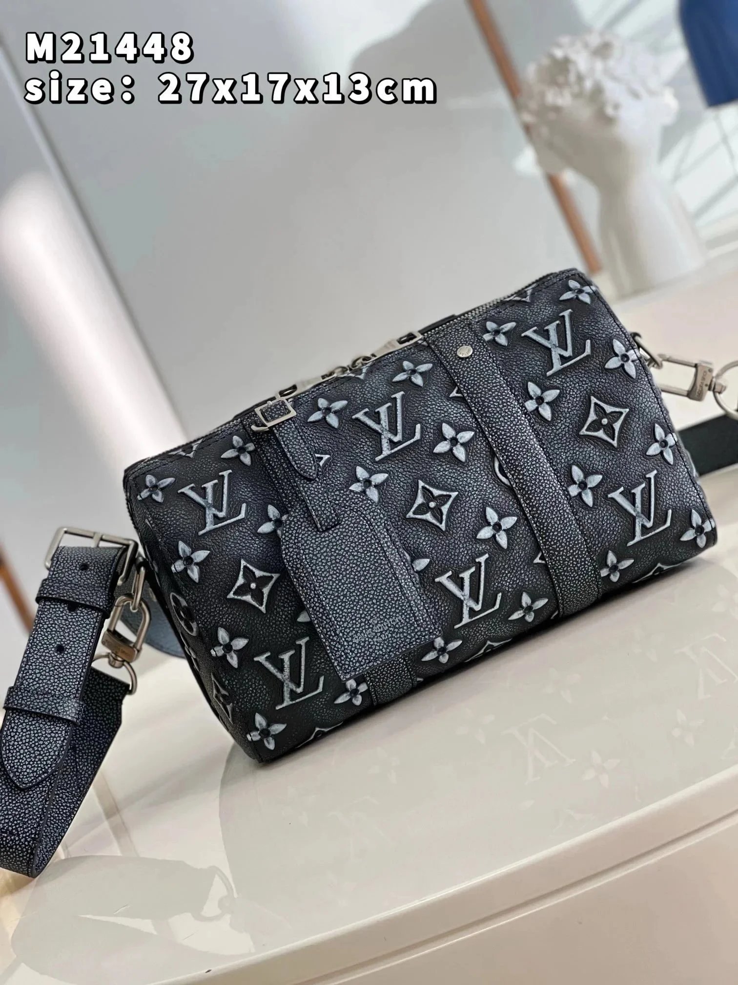 Louis Vuitton Black Monogram B