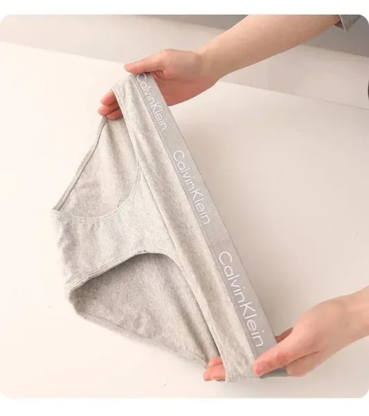 Calvin Klein Cotton Bikini Underwear 3-Pack Black White Gray - 11
