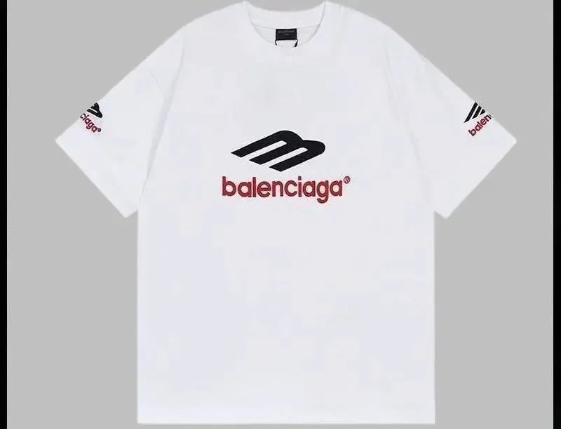 Balenciaga White Logo T-Shirt