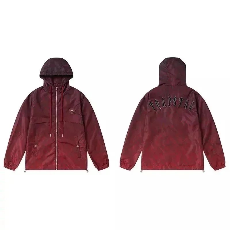 Trapstar Red Windbreaker Jacke