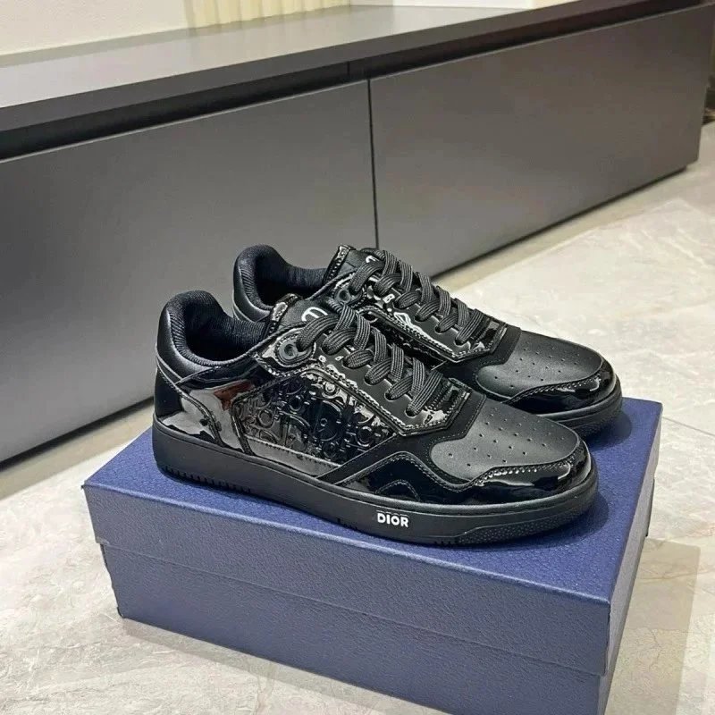 Dior Black Low-Top Sneakers