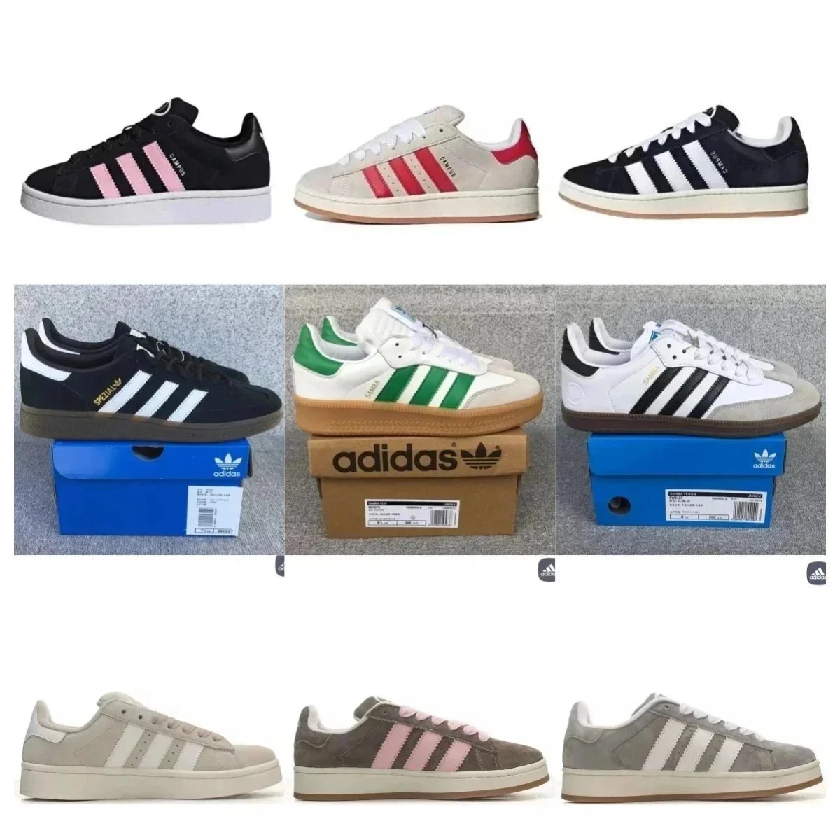 Adidas Campus Low-Top Sneakers