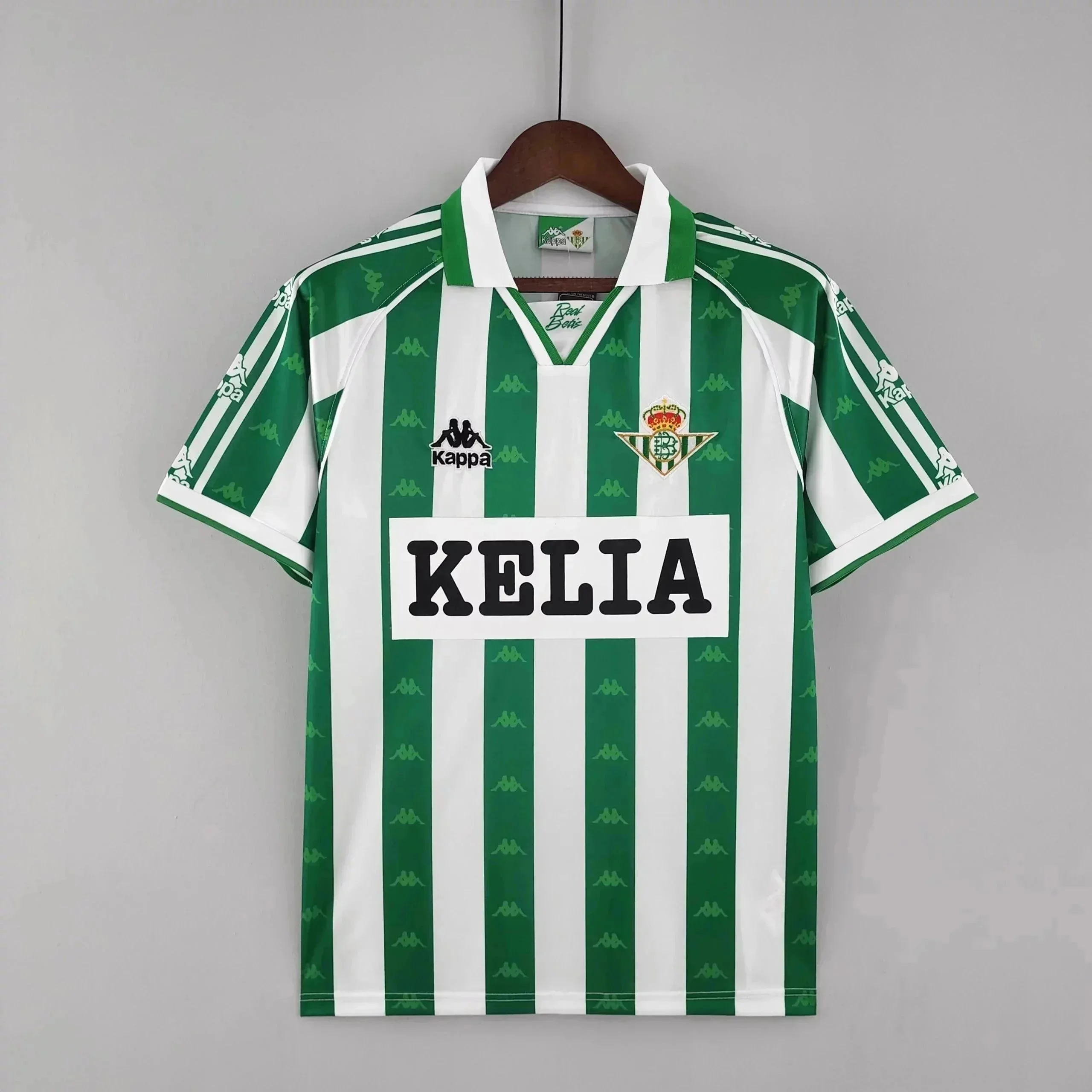 Kappa Real Betis Green White Jersey