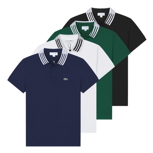 Lacoste Navy Polo Shirt with S