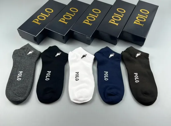 Polo Ralph Lauren Classic Ankle Socks Assorted Colors - 1
