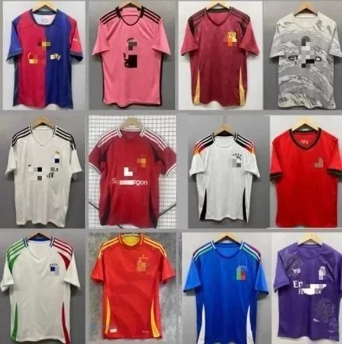 Assorted Color Soccer Jerseys 