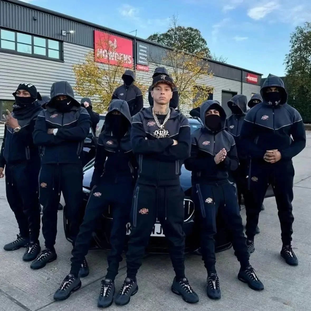 K1X Black Hoodie and Jogger Se