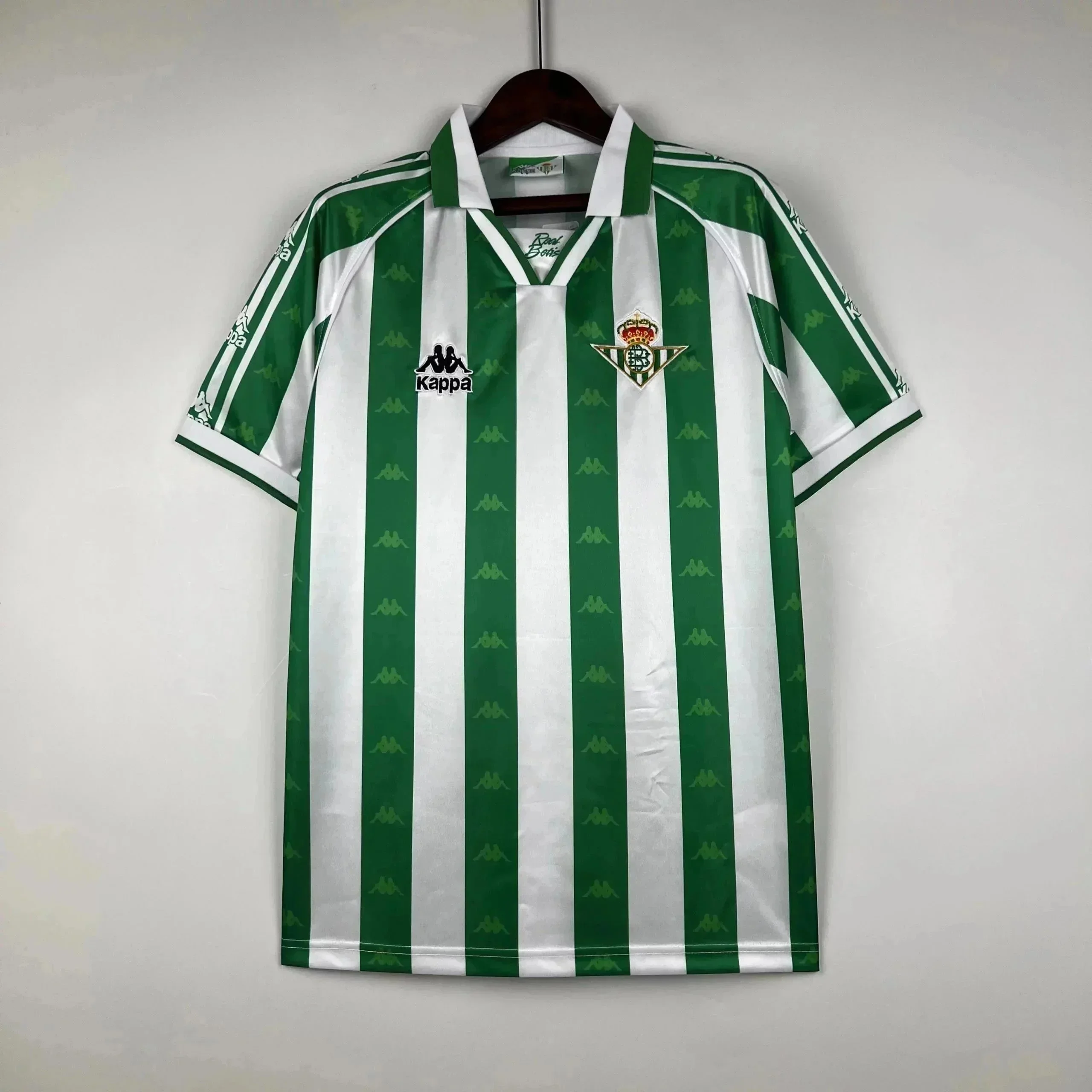 Kappa Real Betis Green and White Jersey