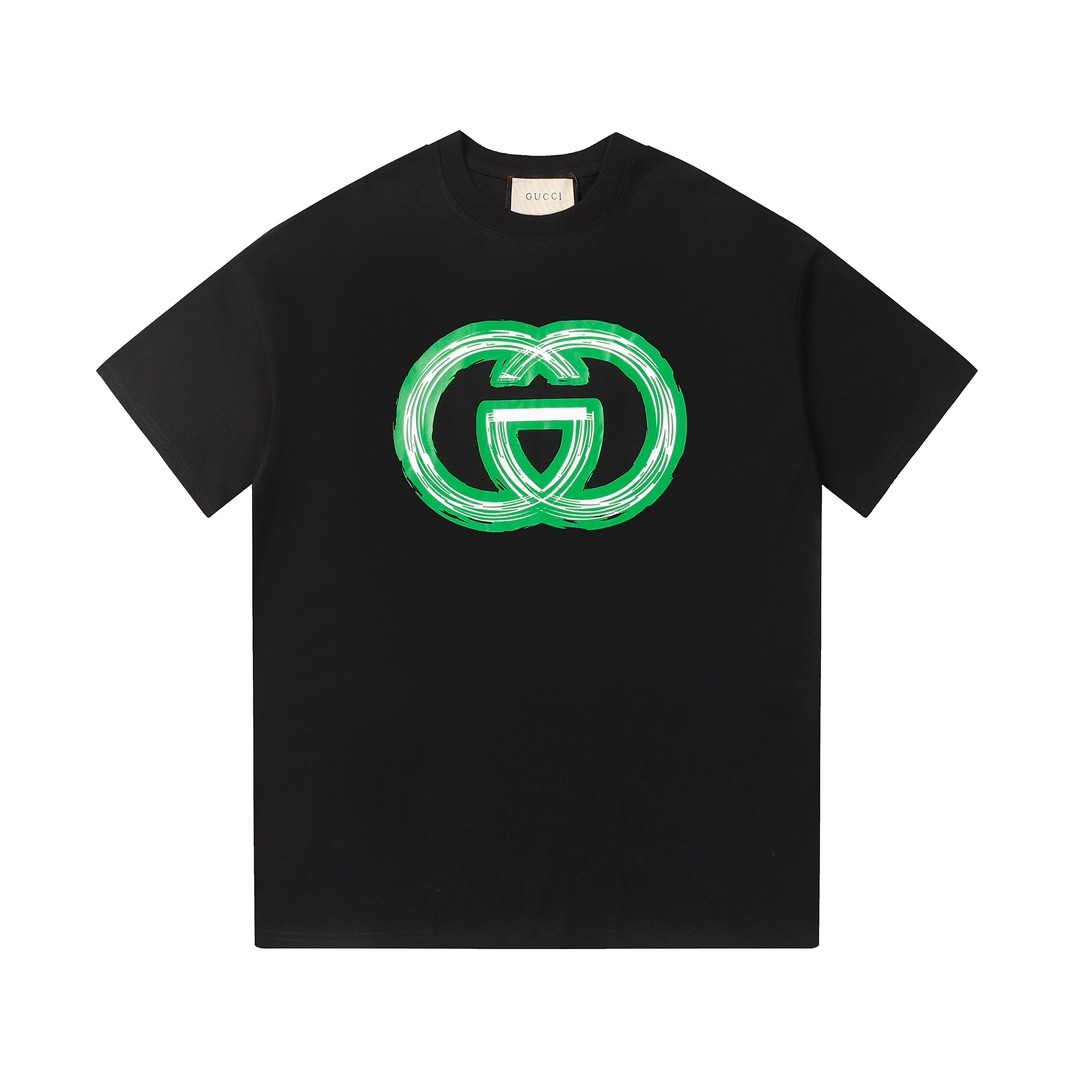 Gucci Black Short Sleeve T-Shi