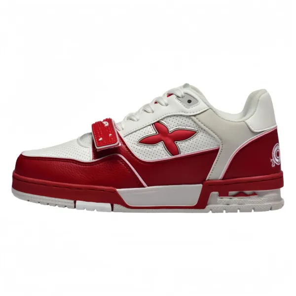 X-Games x Reebok Pump Fury Red and White Sneakers - 1