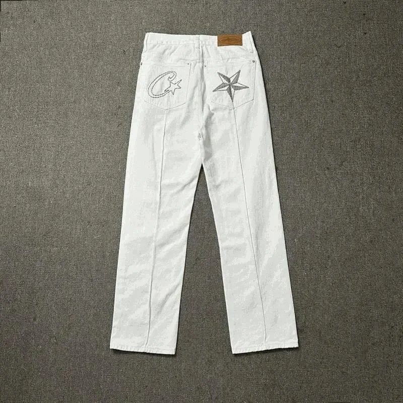 White Star Embroidery Straight