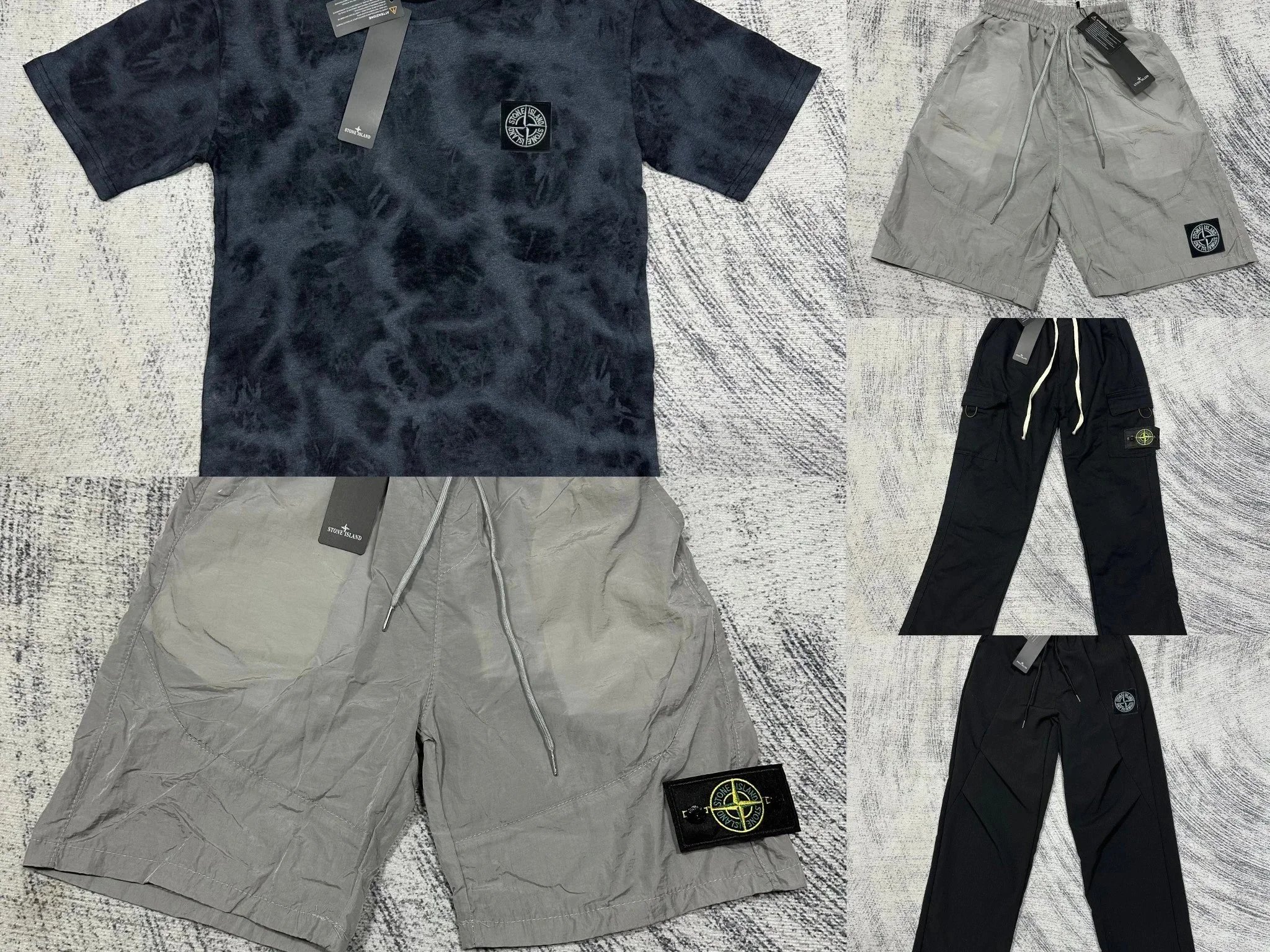 Stone Island Black T-Shirt and