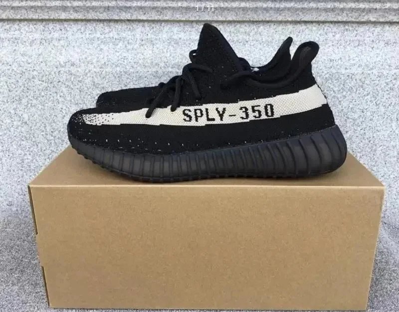 Yeezy Black and White SPLY-350