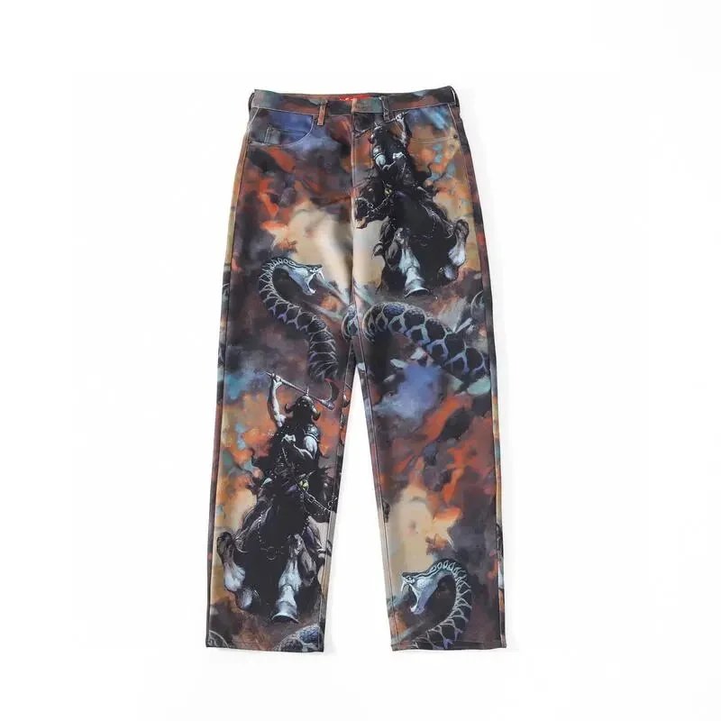 Supreme Trousers Logo-print jogger — G 053-Pattern