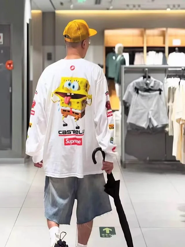 Supreme T-Shirts Long-Sleeve Graphic T-Shirt product detail image 6