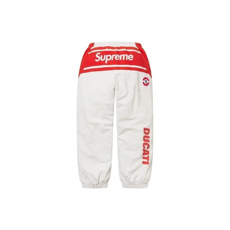 Supreme Trousers Logo-print jogger — A 318-white