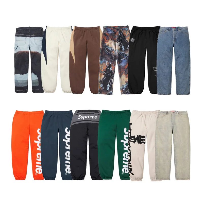 Supreme Trousers Logo-print jogger image 2
