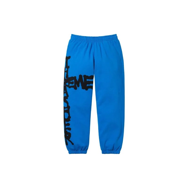 Supreme Trousers Logo-print jogger — A 317-Blue