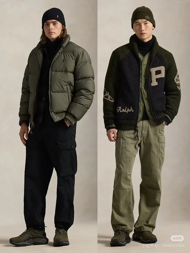 Polo Ralph Lauren Down Jackets Quilted stand-collar zip puffer jacket with embroidered pony logo product detail image 10