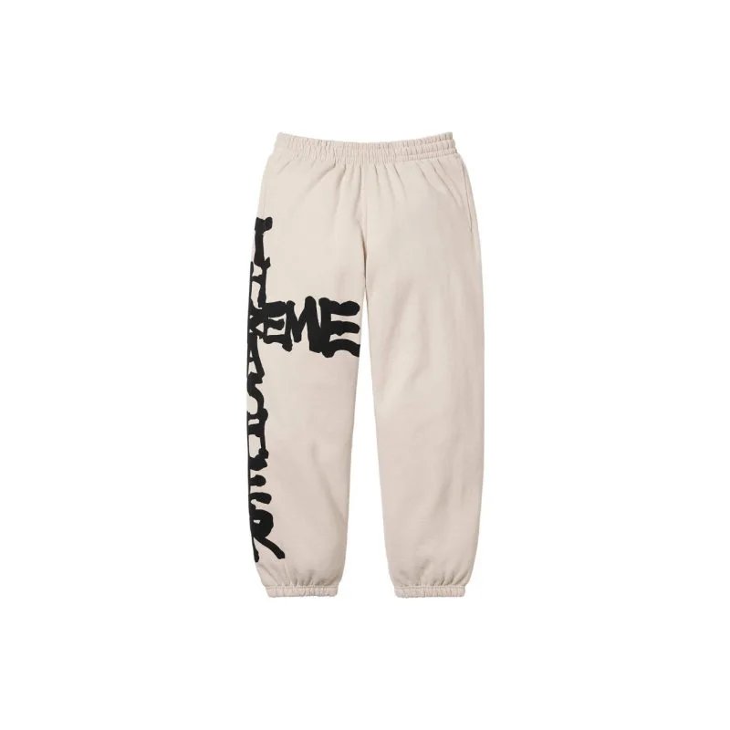 Supreme Trousers Logo-print jogger — A 317-Off-white
