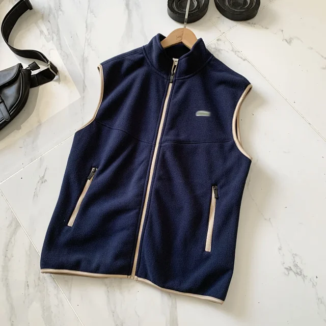 Unbranded Vests Zip-Up Fleece Stand-Collar Vest product detail image 9