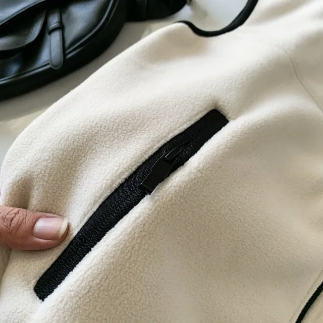 Unbranded Vests Zip-Up Fleece Stand-Collar Vest product detail image 12