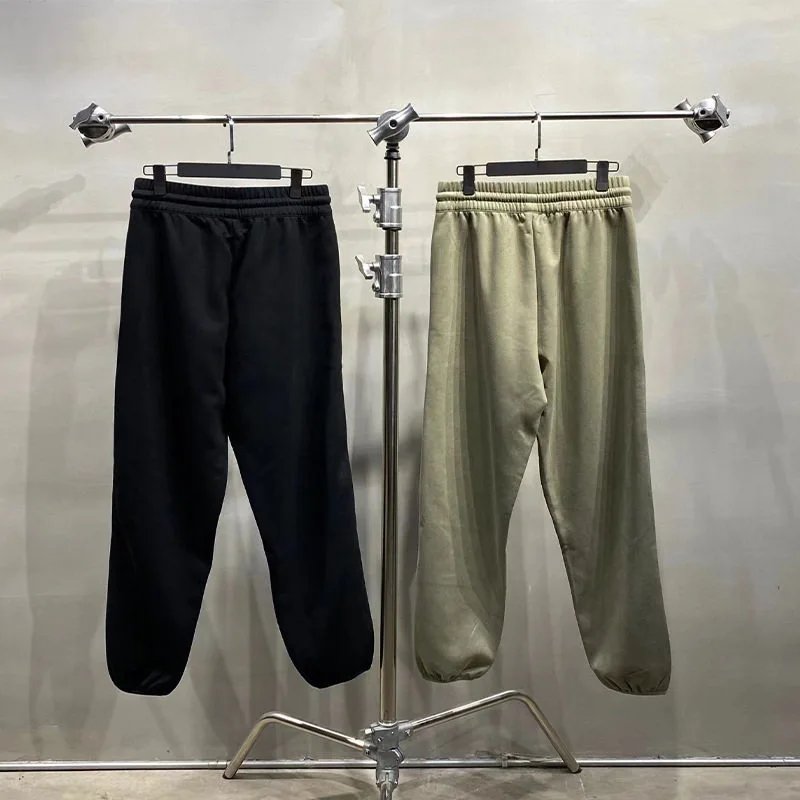 Unbranded Trousers Drawstring jogger with contrast side stripes image 2