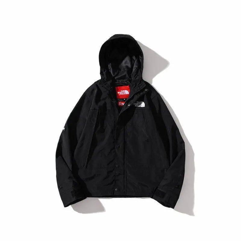 The North Face Jackets Hooded color-block windbreaker jacket image 4