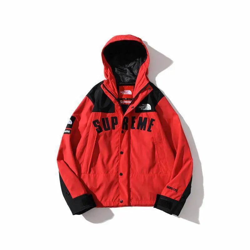 The North Face Jackets Hooded color-block windbreaker jacket image 2