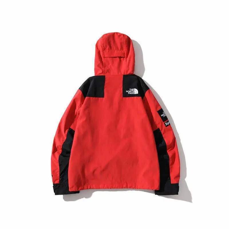 The North Face Jackets Hooded color-block windbreaker jacket image 3