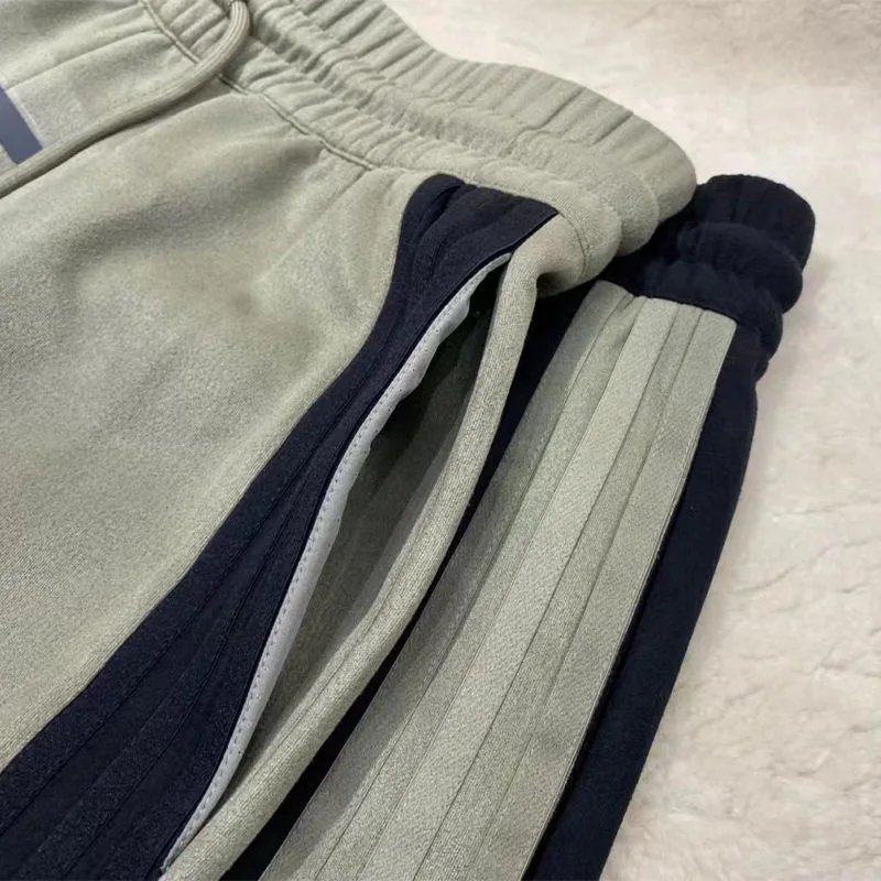 Unbranded Trousers Drawstring jogger with contrast side stripes image 4