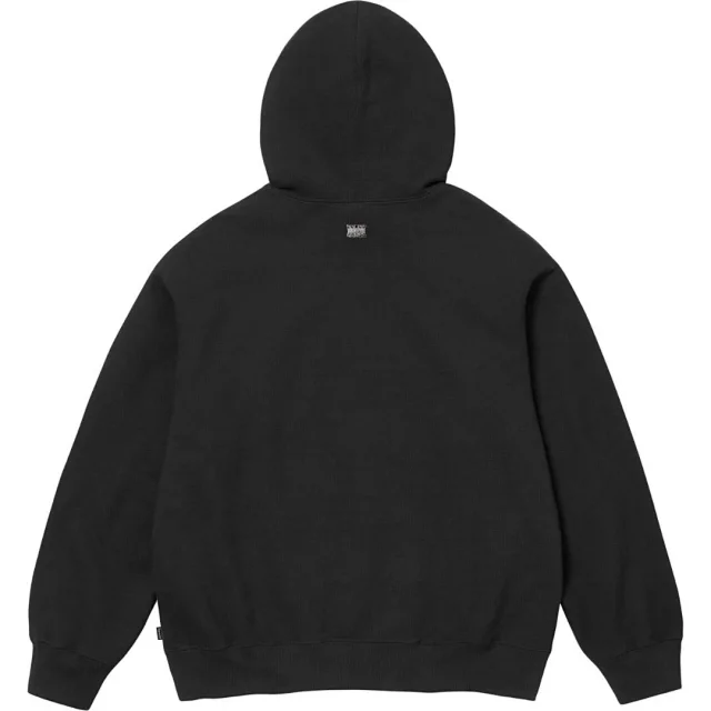 Supreme Hoodies & Sweatshirts Zip-up hooded sweatshirt with rhinestone arc logo product detail image 6