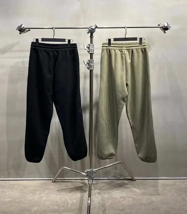 Unbranded Trousers Drawstring jogger with contrast side stripes product detail image 3