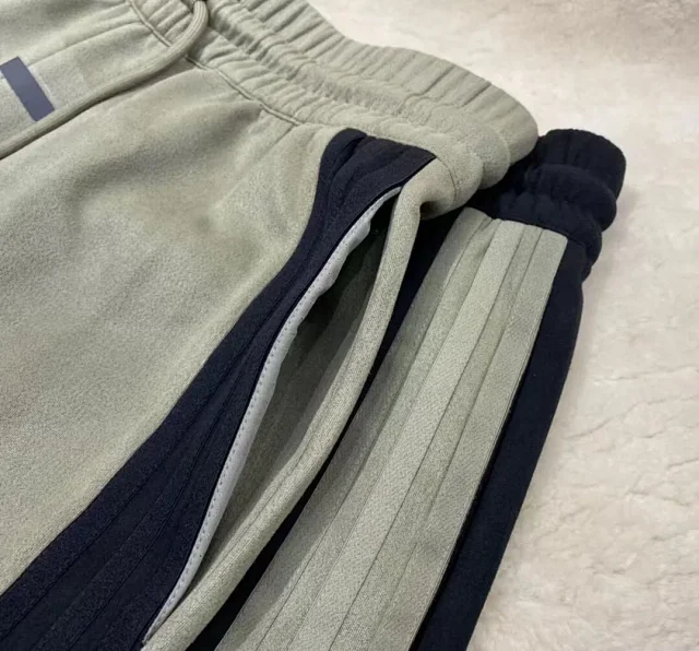Unbranded Trousers Drawstring jogger with contrast side stripes product detail image 7
