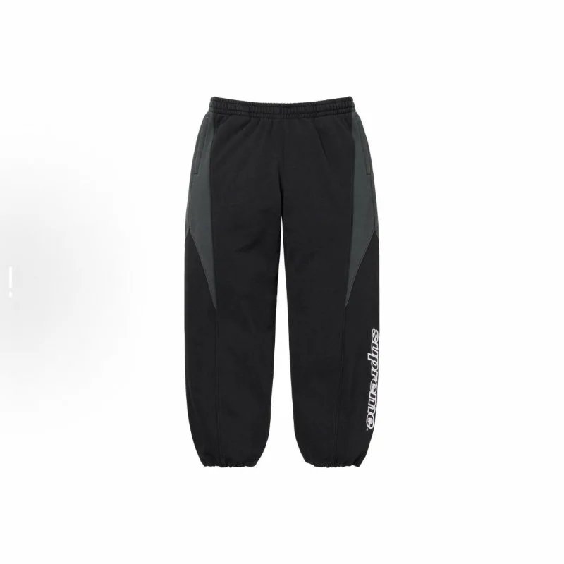 Supreme Trousers Logo-print jogger — A 324-Black