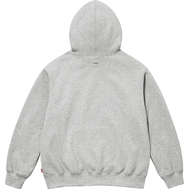 Supreme Hoodies & Sweatshirts Zip-up hooded sweatshirt with rhinestone arc logo product detail image 8
