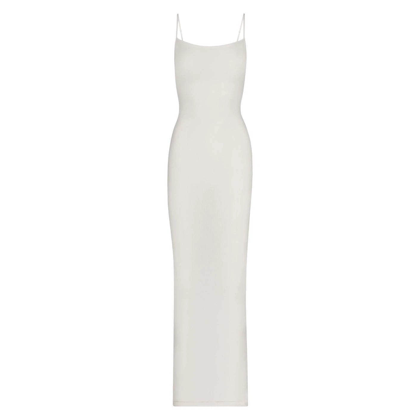 Taupe Spaghetti Strap Maxi Dress