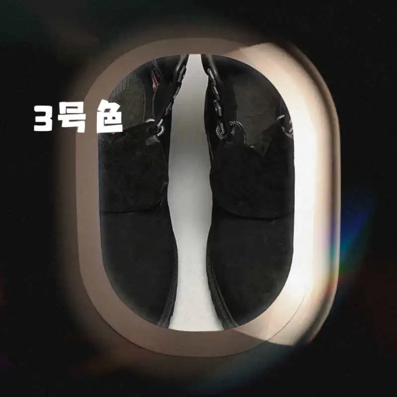 Design Black Suede Ankle Boots - 2