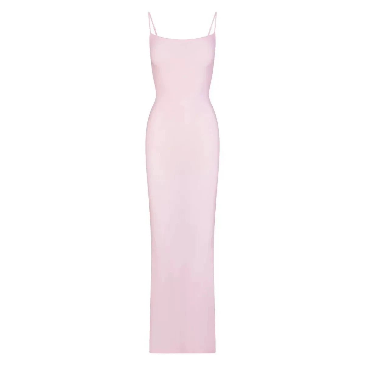 Taupe Spaghetti Strap Maxi Dress