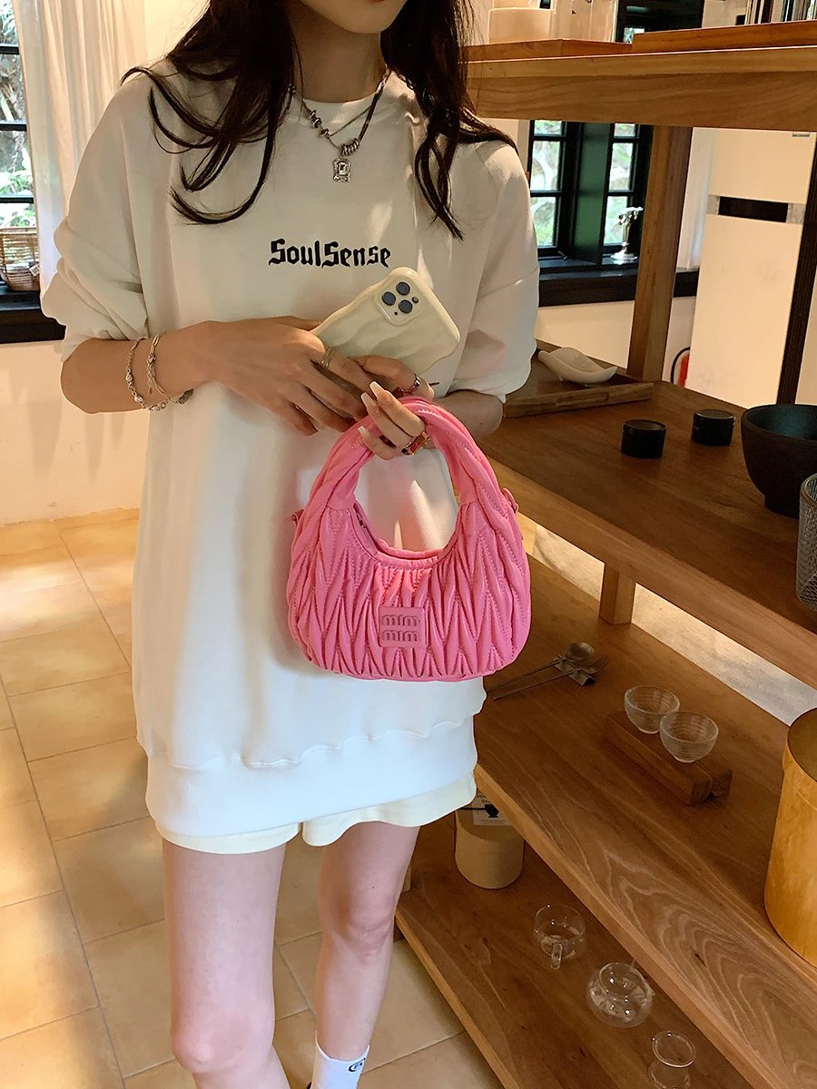 Miu Miu Wander Matelassé Mini Hobo Bag